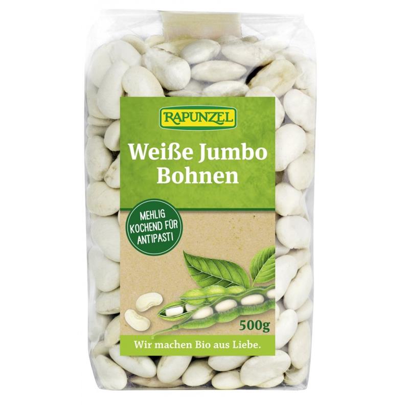 Fasole Alba Bio Jumbo Rapunzel 500gr