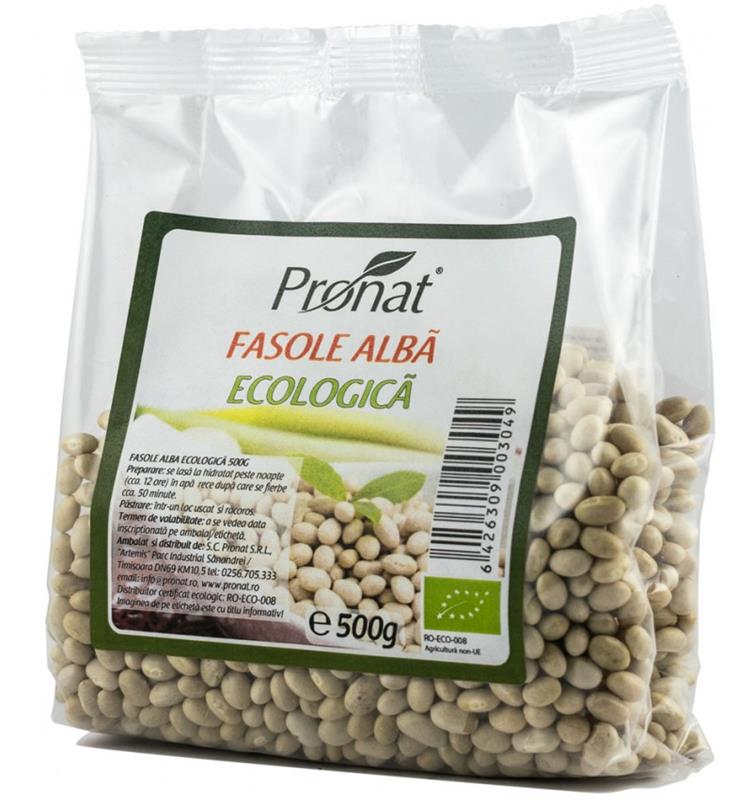 Fasole Alba Bio Pronat 500gr