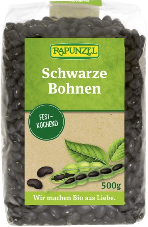 Fasole Neagra Bio Rapunzel 500gr