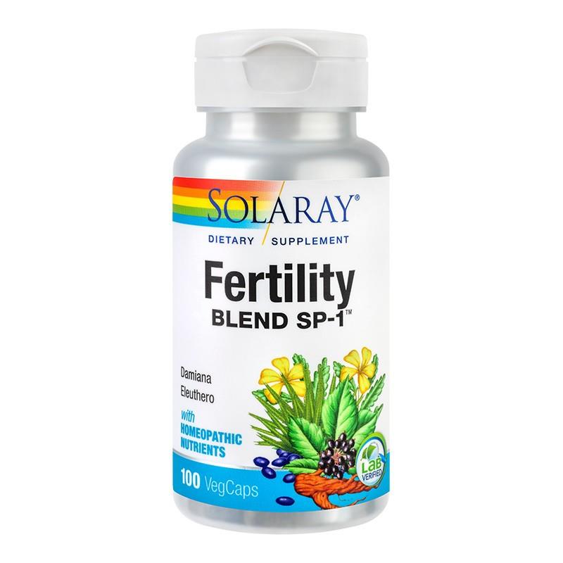 Fertility Blend Solaray Secom 100cps