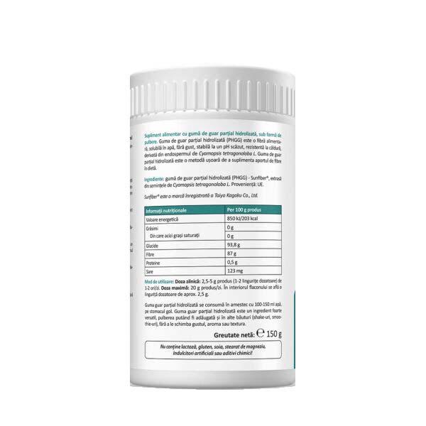 Fibre Alimentare Prebiotice PHGG 150 grame Zenyth