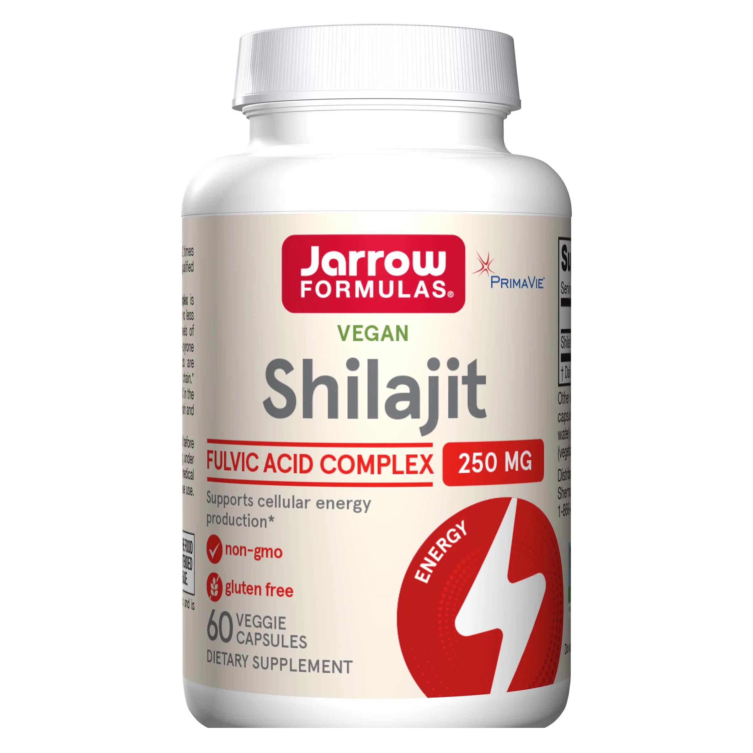 Shilajit Fluvic Acid Complex 250mg 60cps Jarrow Formulas Secom