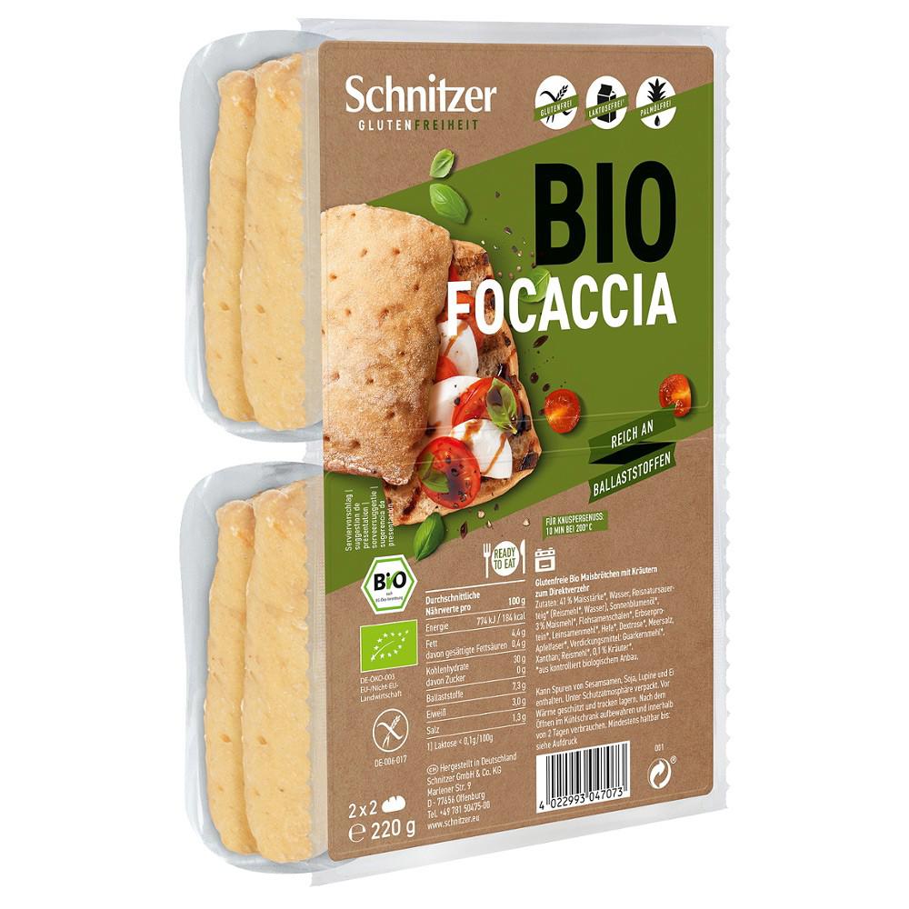 Focaccia Fara Gluten Bio 220 grame Schnitzer