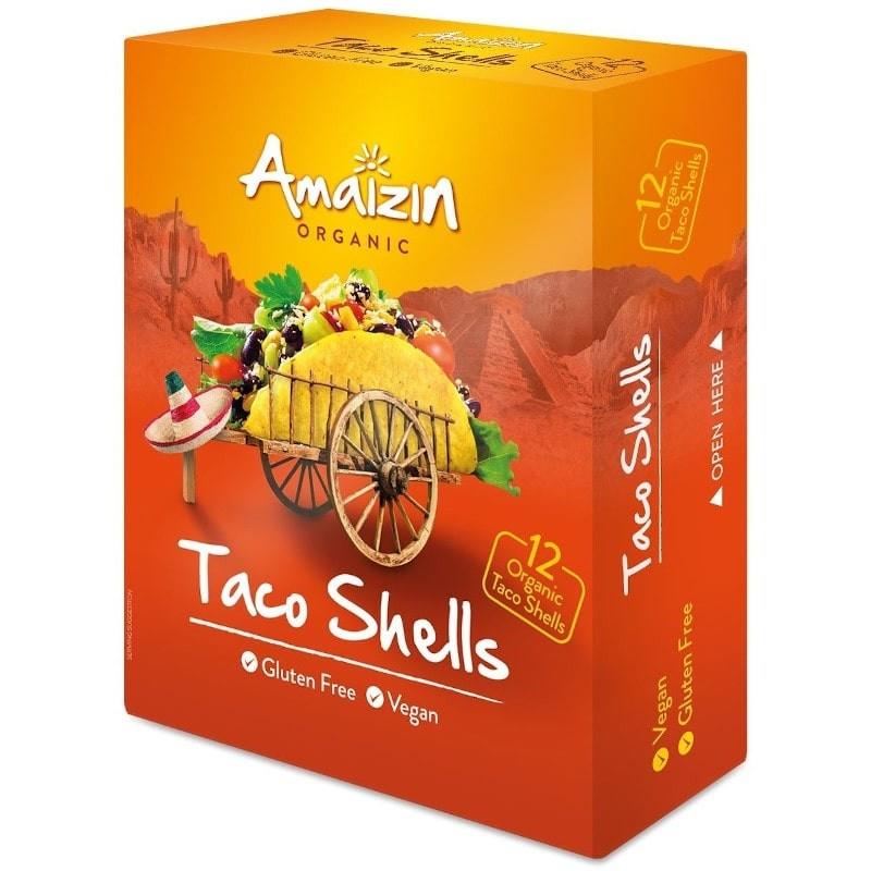 Foi de Taco Shells Fara Gluten Bio 150 grame Amaizin