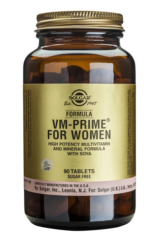 Formula VM Prime For Women Solgar 90cps