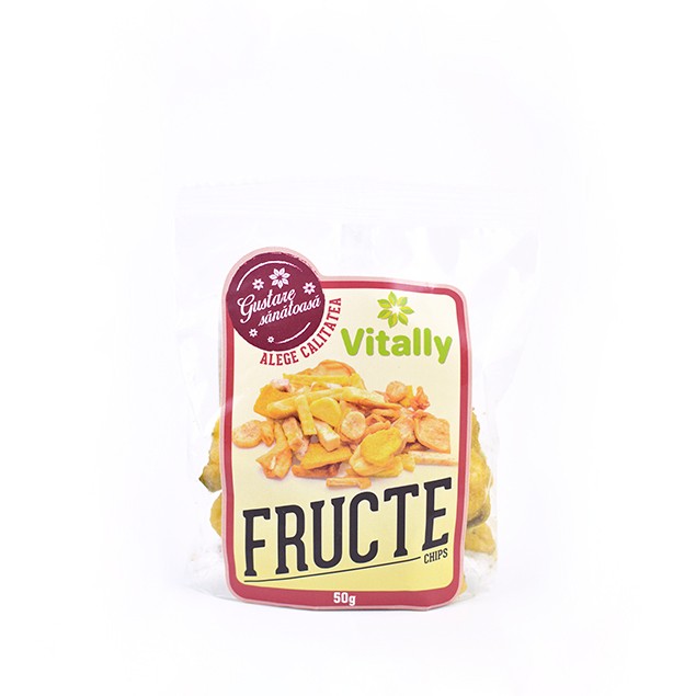Fructe Chips 50gr Vitally