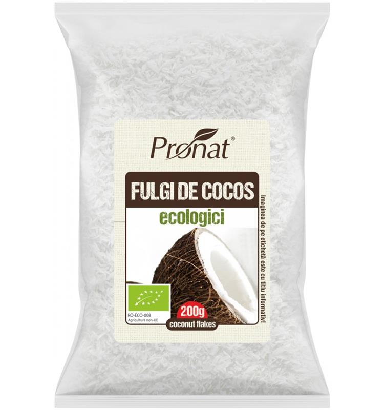 Fulgi de Cocos Bio 200 grame Pronat