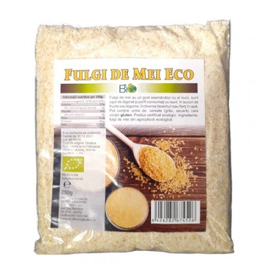 Fulgi de Mei Bio 250 grame Deco