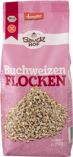 Fulgi din Hrisca Integrali Fara Gluten Bio 250gr Bauck Hof