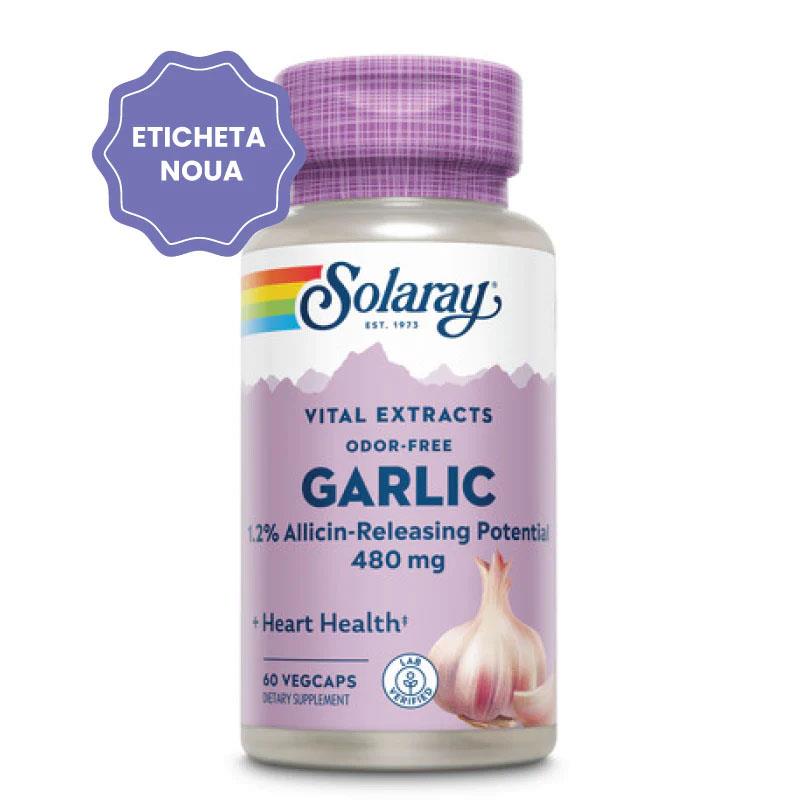 Garlic (Ustoroi) Solaray Secom 60cps