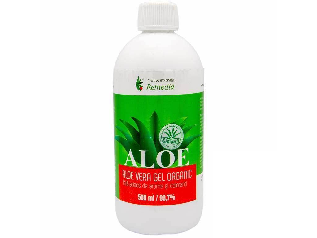 Gel de Aloe Vera cu Pulpa 500 mililitri Remedia