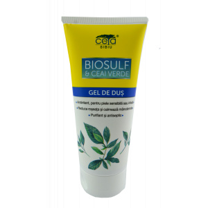 Gel de Dus cu Biosulf si Ceai Verde 200ml Ceta