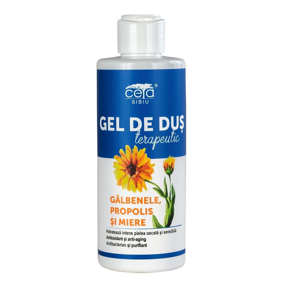 Gel de Dus cu Galbenele, Propolis si Miere 200ml Ceta