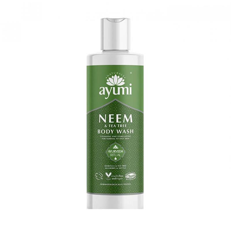 Gel de Dus cu Neem si Tea Tree 250 mililitri Ayumi