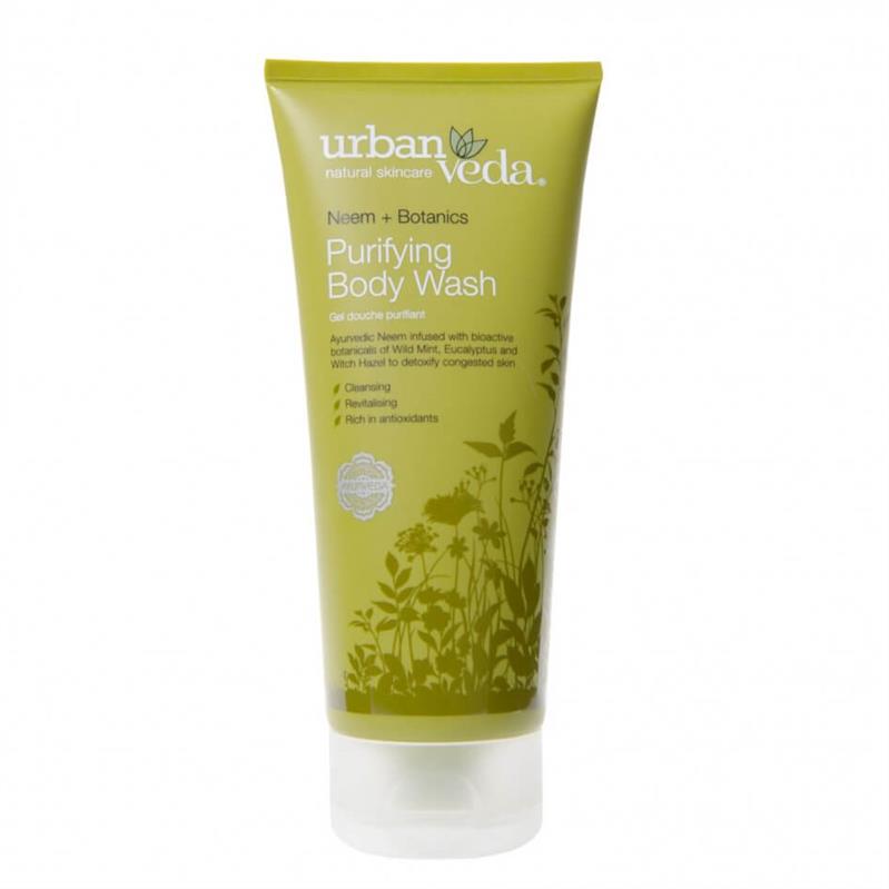 Gel de Dus cu Ulei de Neem Organic Purifying 200 mililitri Urban Veda