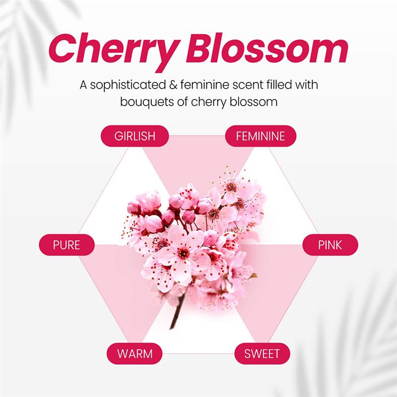 Gel de Dus Natural Hidratant cu Miere si Macadamia Cherry Blossom 500 mililitri Kundal