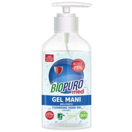 Gel Igienizant pentru Maini Bio 250 mililitri Biopuro