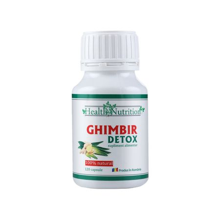 Ghimbir Detox 120cps Health Nutrition