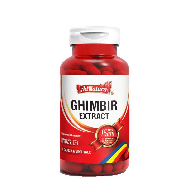 Ghimbir Extract 30 capsule Adnatura