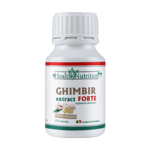 Ghimbir Extract Forte 120cps Health Nutrition
