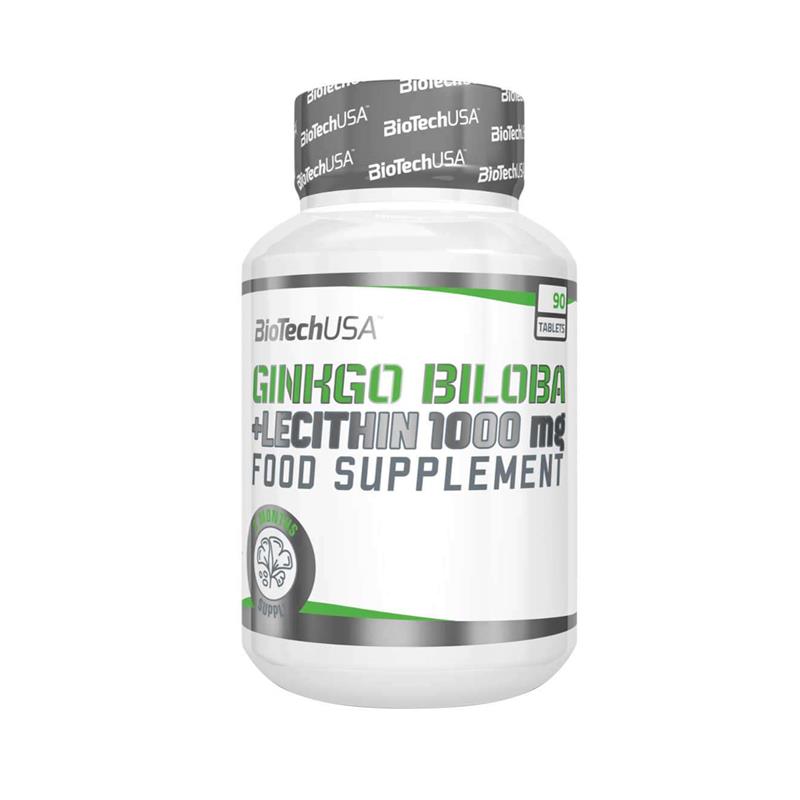 Ginkgo Biloba cu Lecithin 90cps Bio Tech USA