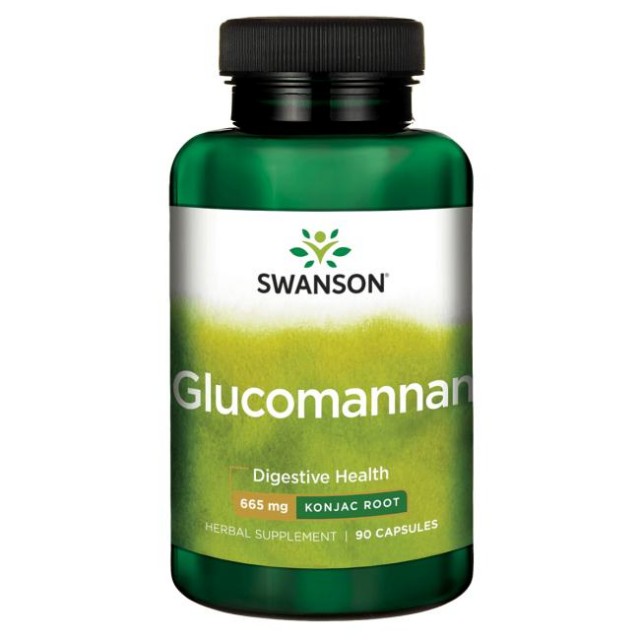 Glucomannan 665mg 90cps Swanson