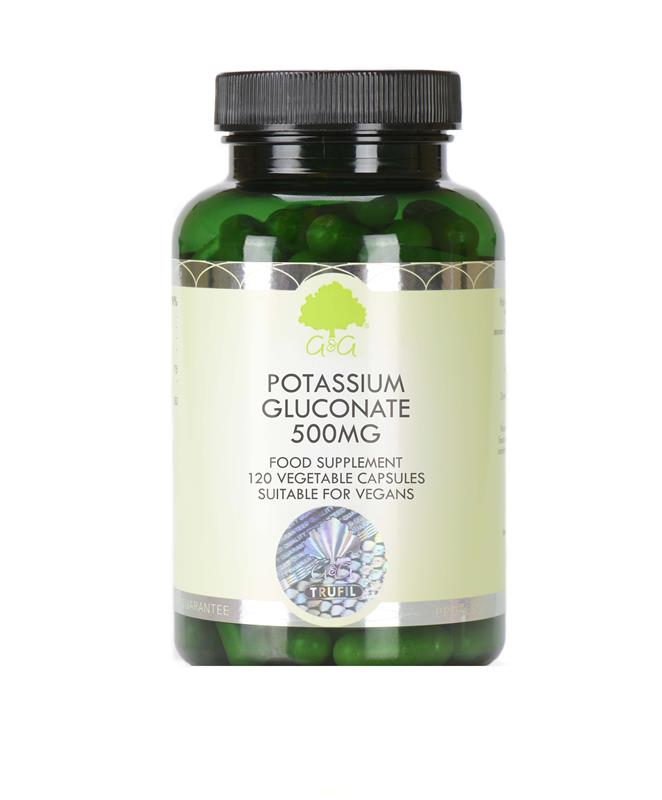 Gluconat de Potasiu 500mg 120cps G&G