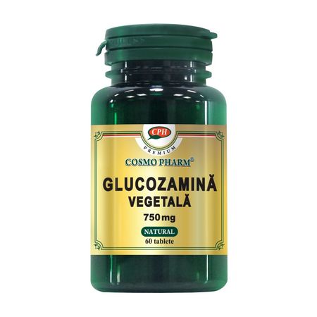 Glucozamina Vegetala 750mg 60cps Cosmo Pharm