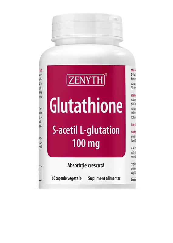 Glutathione 100 miligrame 60 capsule Zenyth