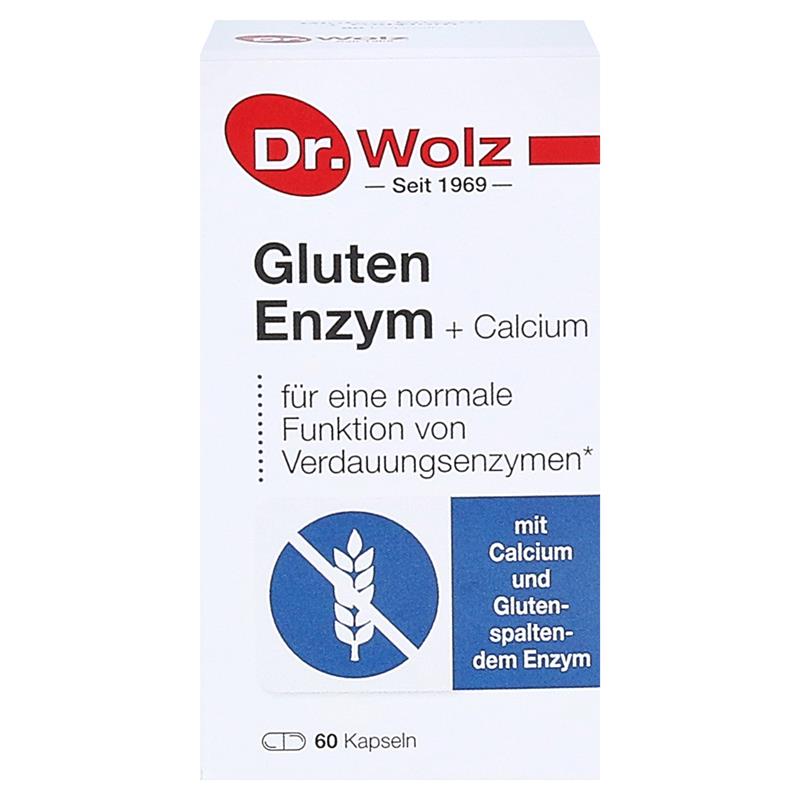 Gluten Enzym + Calcium 60 capsule Dr.Wolz