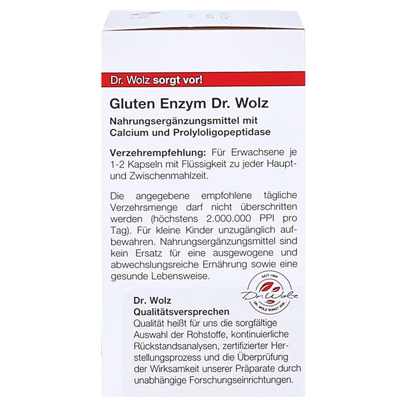 Gluten Enzym + Calcium 60 capsule Dr.Wolz