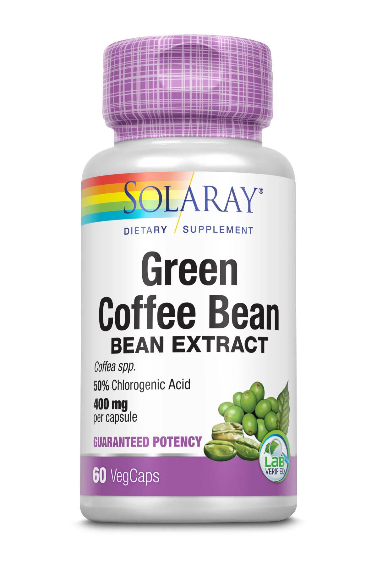 Green Coffee Bean 400mg Jarrow Formulas Secom 60cps