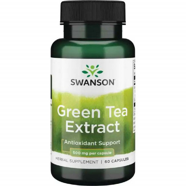 Green Tea Extract Ceai Verde 500 miligrame 60 capsule Swanson