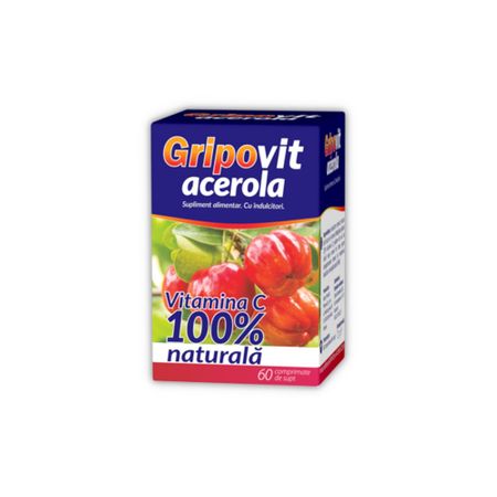 Gripovit Acerola 60 Comprimate de Supt Zdrovit