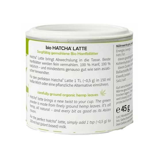 Hatcha Latte Pur Eco 45 grame Medihemp