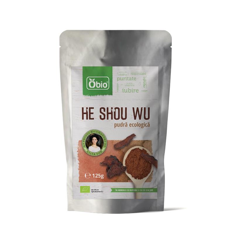 He Shou Wu (Fo-Ti) Pulbere Bio Obio 125gr