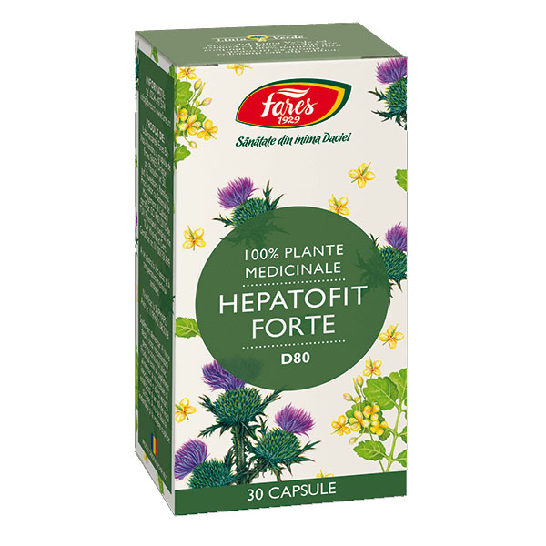 Hepatofit Forte 30 capsule Fares