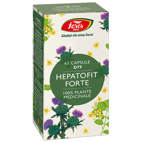 Hepatofit Forte 63 capsule Fares