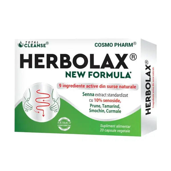 Herbolax New Formula 20 capsule Cosmo Pharm