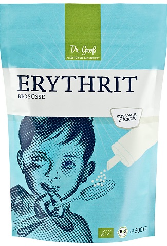 Indulcitor Erythritol Bio 500gr Dr.Grob