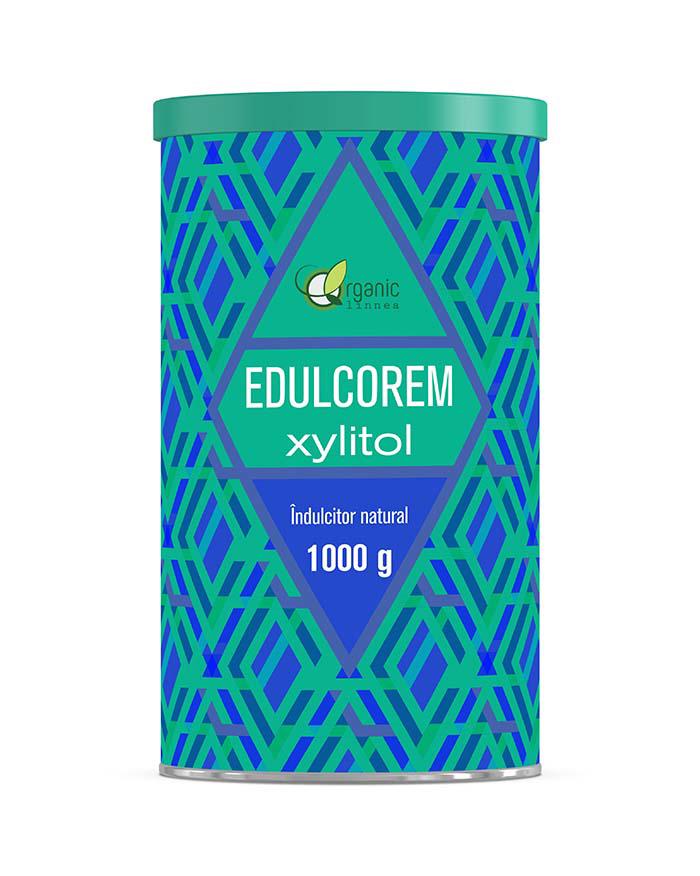 Indulcitor Natural Edulcorem Xylitol Organic Linea 1000 grame Remedia