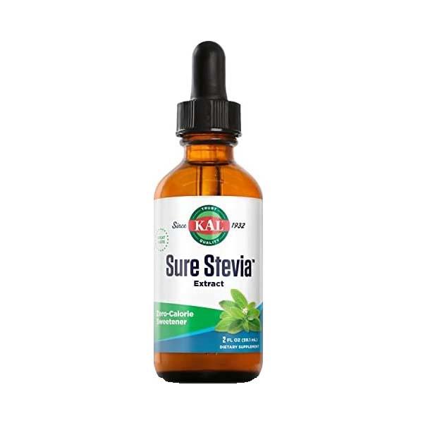 Indulcitor Natural Lichid Sure Stevia 59.10 mililitri Kal Secom