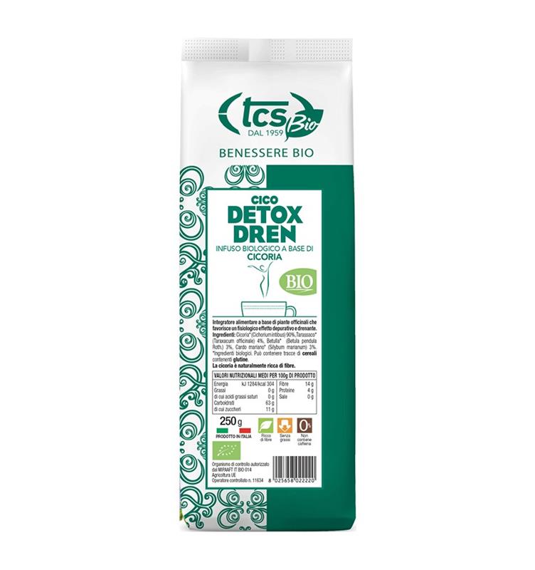 Infuzie pe Baza de Cicoare Bio Cico Detox Dren 250 grame Salomoni