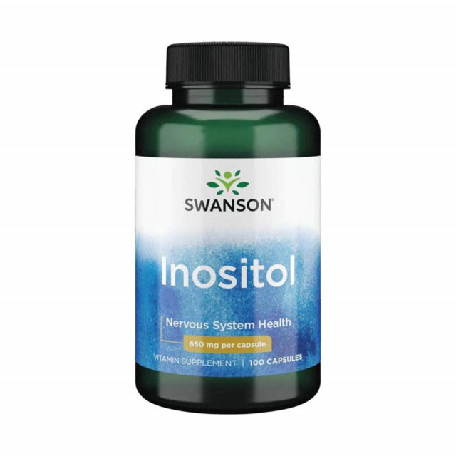 Inositol (Vitamina B8) 650 miligrame 100 capsule Swanson