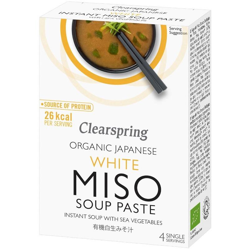 Instant Supa Miso Alb Bio Clearspring 60gr