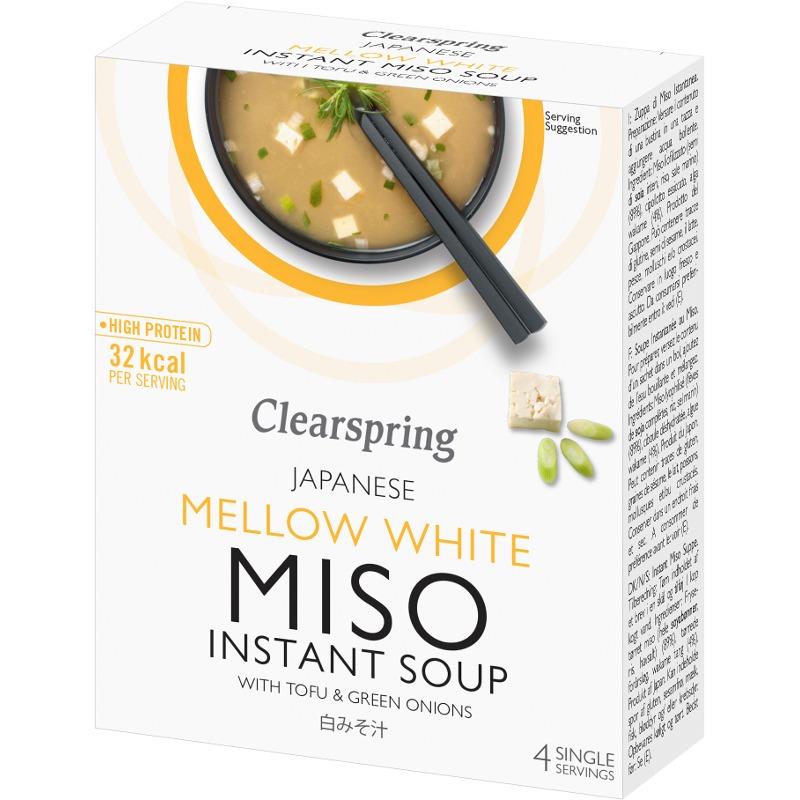 Instant Supa Miso Alb cu Tofu Clearspring 40gr