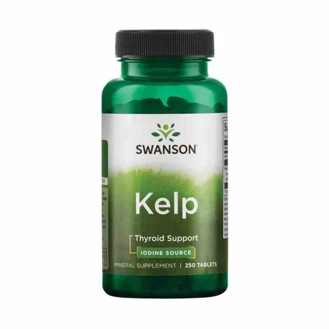Iod Natural Kelp Iodine Source 250 capsule Swanson