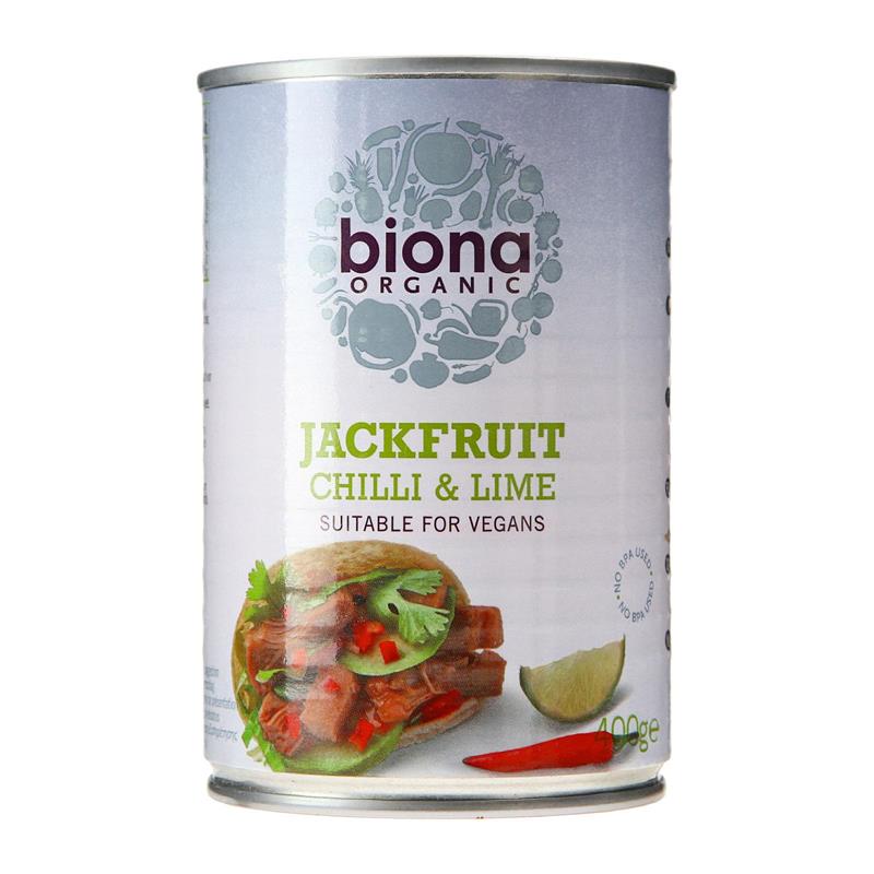 Jackfruit cu Chilli si Lime Bio 400 grame Biona