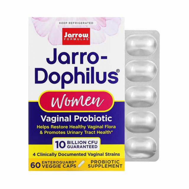 Jarro-Dophilus Vaginal Probiotic Women 10 Billion 60 capsule vaginale Jarrow Formulas