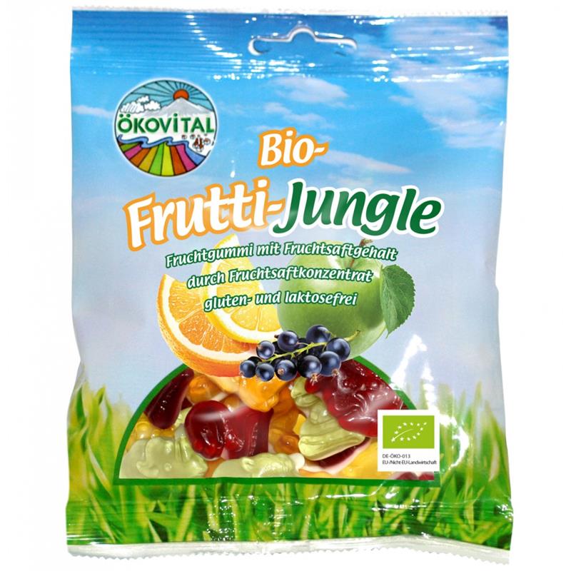 Jeleuri Animalute din Fructe Bio 100 grame Okovital